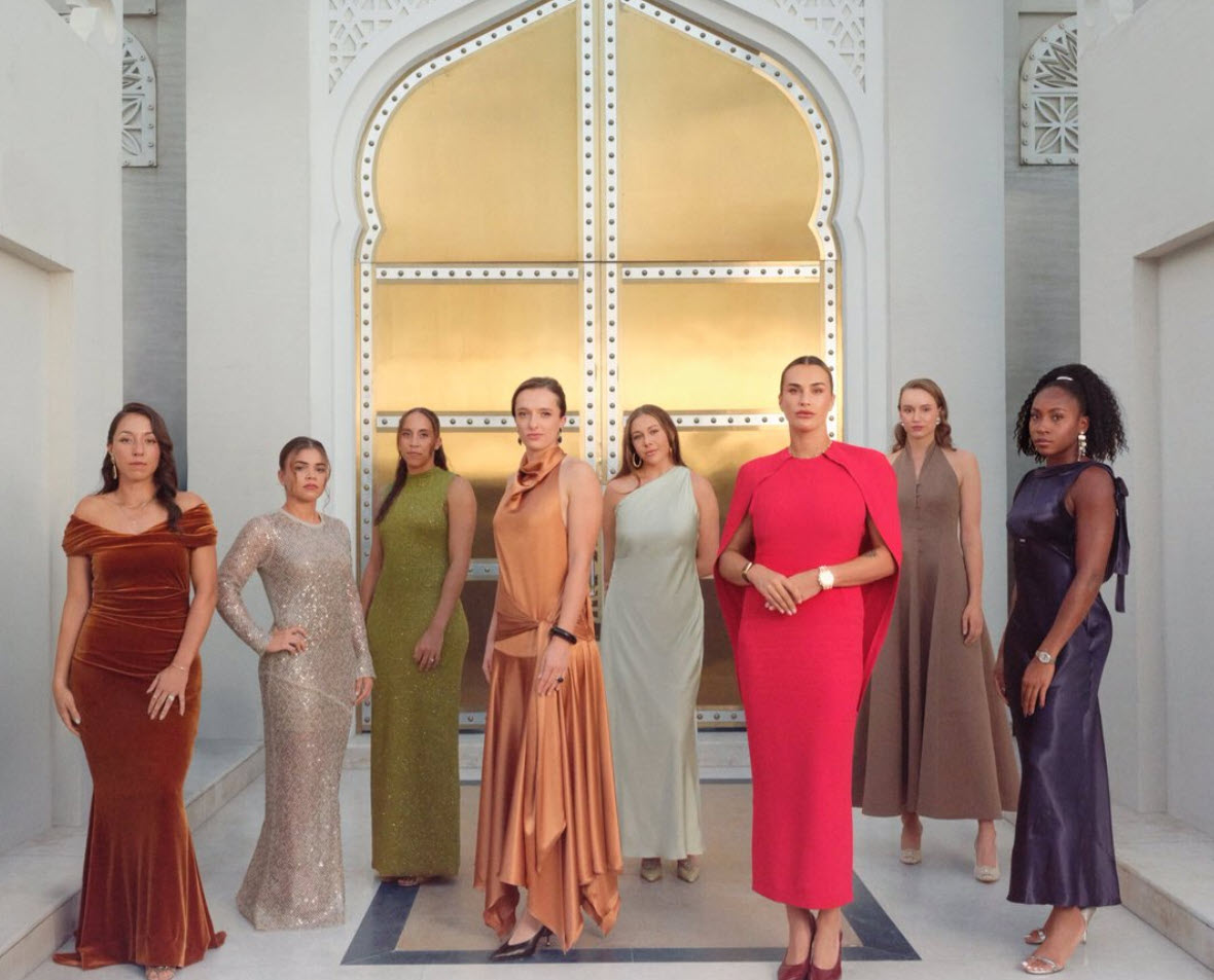 Sabalenka And Other Wta Stars Pose For The Finals