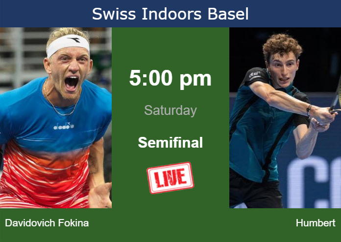 Saturday Live Streaming Alejandro Davidovich Fokina Vs Ugo Humbert Saturday Live Streaming Alejandro Davidovich Fokina vs Ugo Humbert