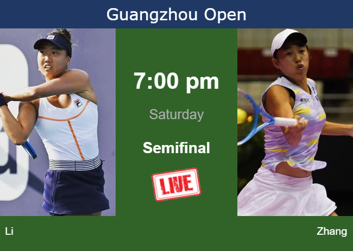 Saturday Live Streaming Ann Li vs Shuai Zhang