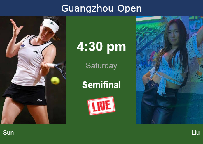 Saturday Live Streaming Lulu Sun vs Claire Liu