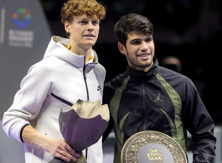 Sinner And Alcaraz Sinner And Alcaraz