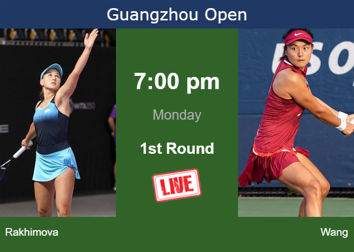 Sunday Live Streaming Kamilla Rakhimova vs Yafan Wang