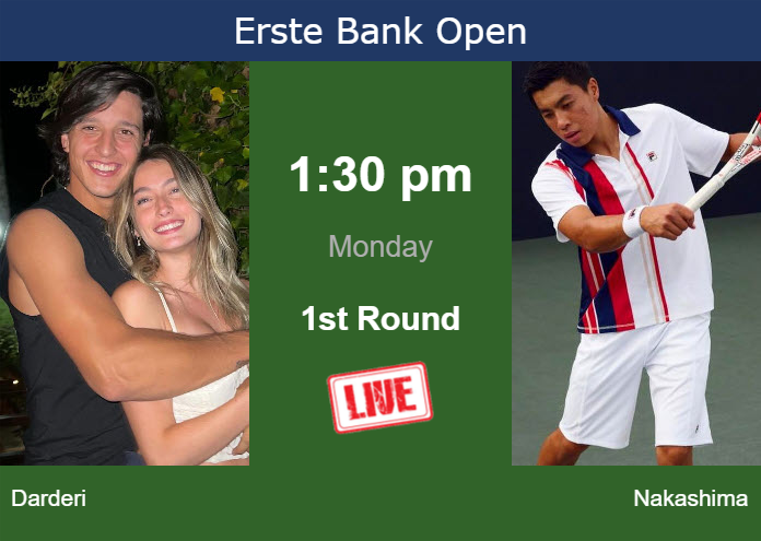 Sunday Live Streaming Luciano Darderi vs Brandon Nakashima