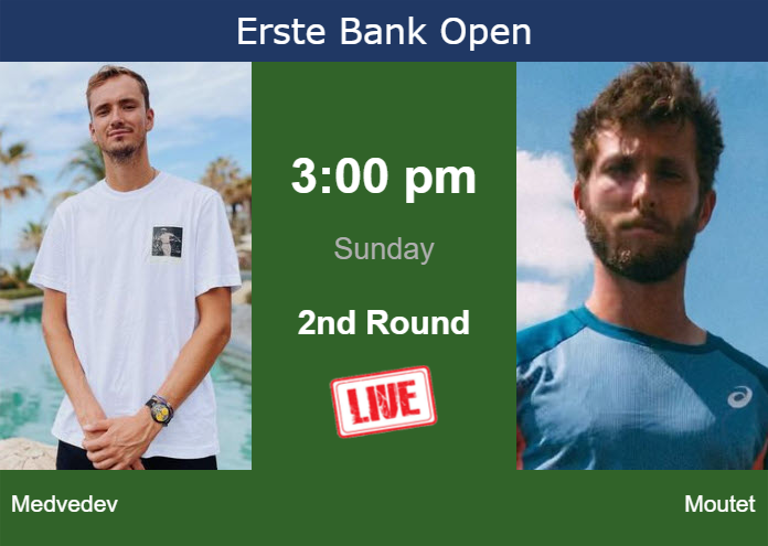 Thursday Live Streaming Daniil Medvedev Vs Corentin Moutet Thursday Live Streaming Daniil Medvedev vs Corentin Moutet