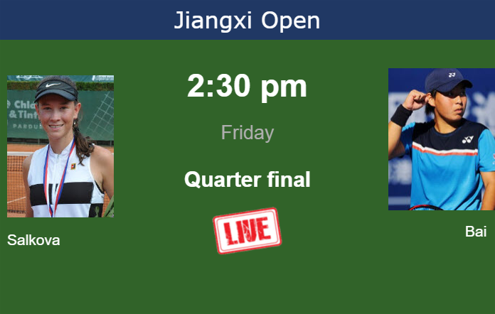 Thursday Live Streaming Dominika Salkova vs Zhuoxuan Bai