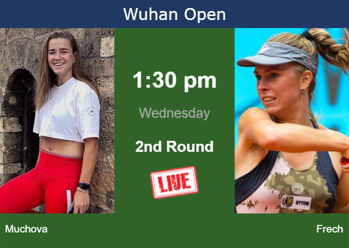 Tuesday Live Streaming Karolina Muchova vs Magdalena Frech