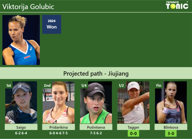Viktorija Golubic Stats info