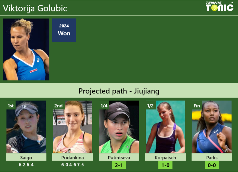Viktorija Golubic Stats info