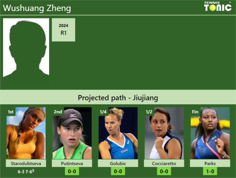 Wushuang Zheng Stats info