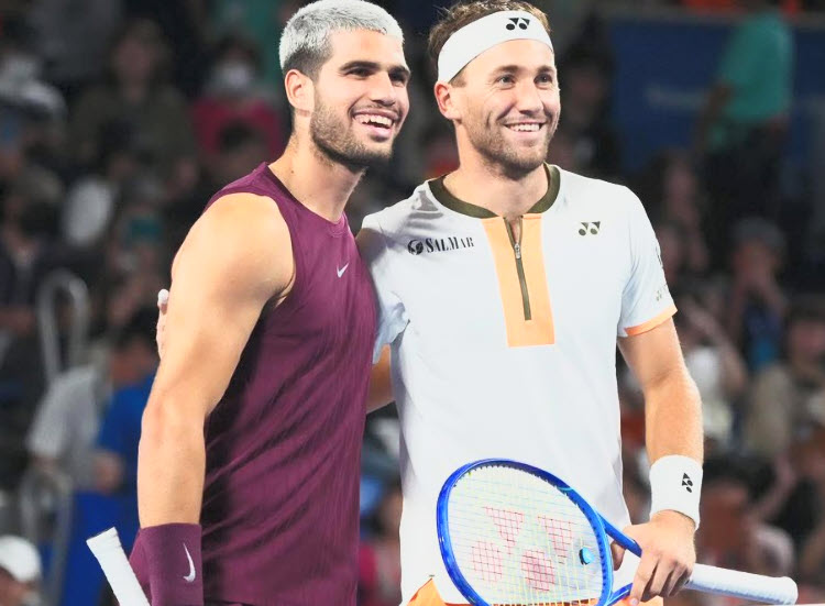 Novak Djokovic overlooked again for the Stefan Edberg Sportsmanship award. Alcaraz and Ruud among the nominees Alcaraz Ruud