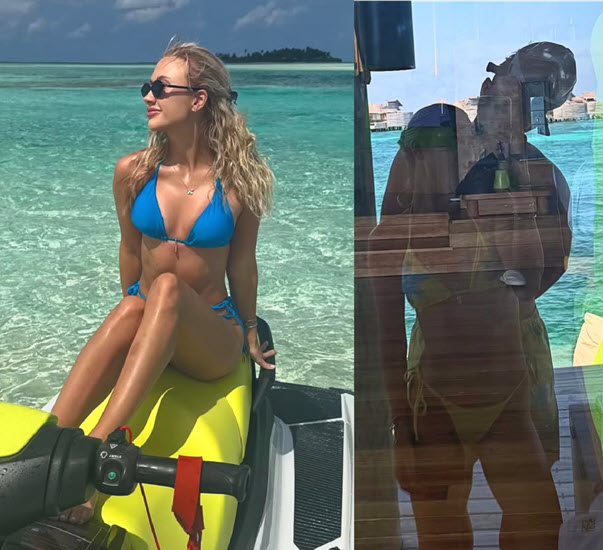Anastasia Potapova Posts Pictures In Bikini At The Maldives With Rumoured Boyfriend Tallon Griekspoor