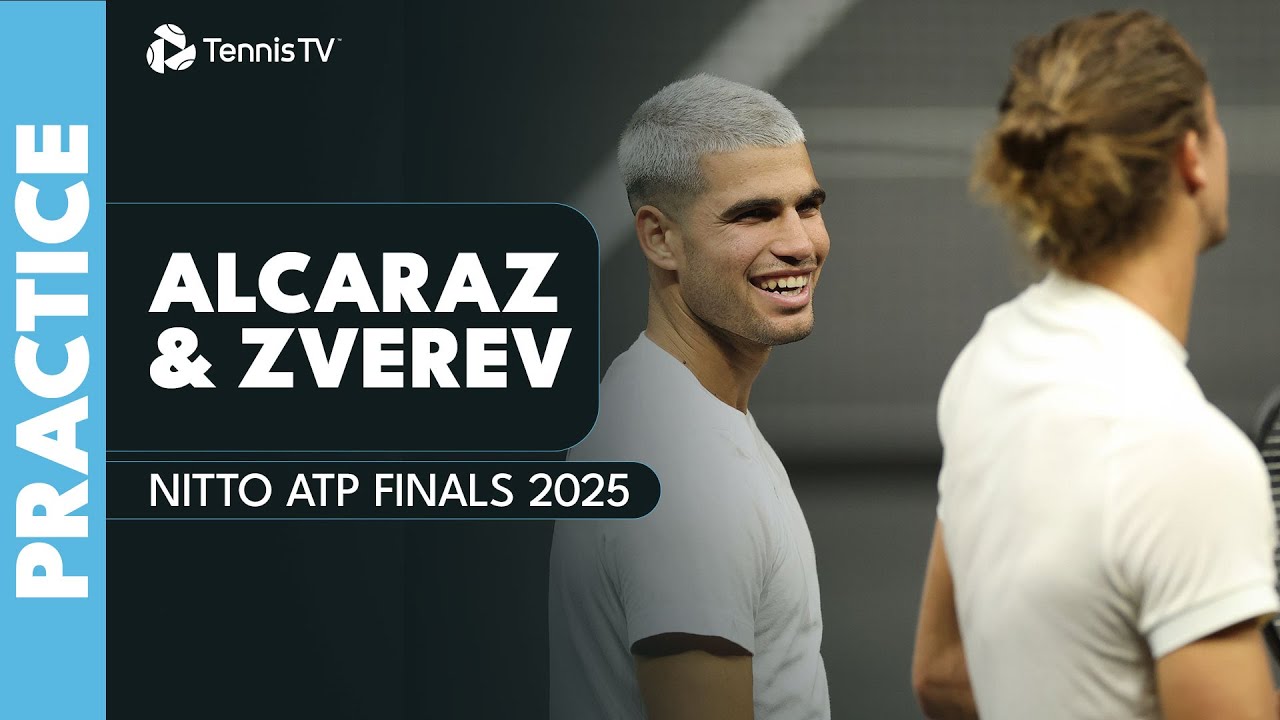 Carlos-Alcaraz-edges-Alexander-Zverev-in-a-tight-practice-set-tiebreak-ahead-of-the-Nitto-ATP-Finals-2025