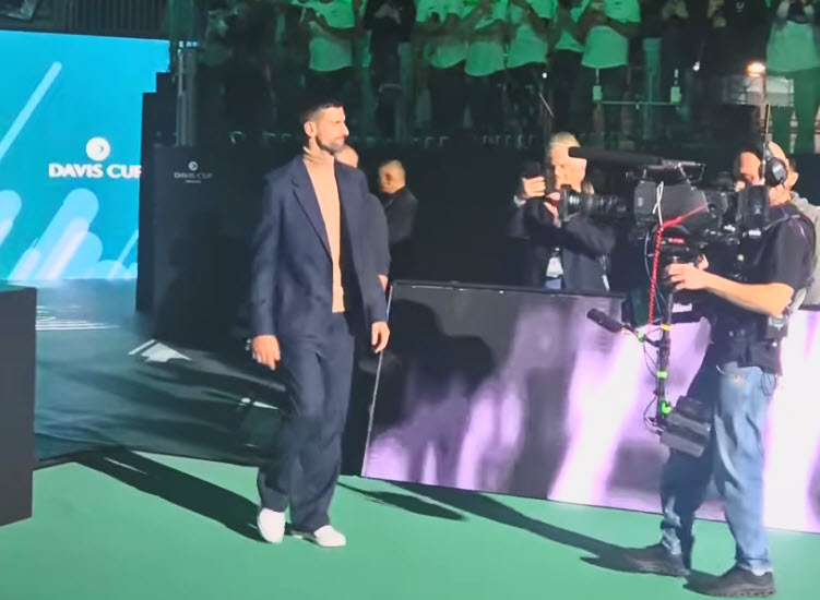 Djokovic Pays Tribute To Pilic In Bologna Ahead Of Davis Cup Quarterfinal