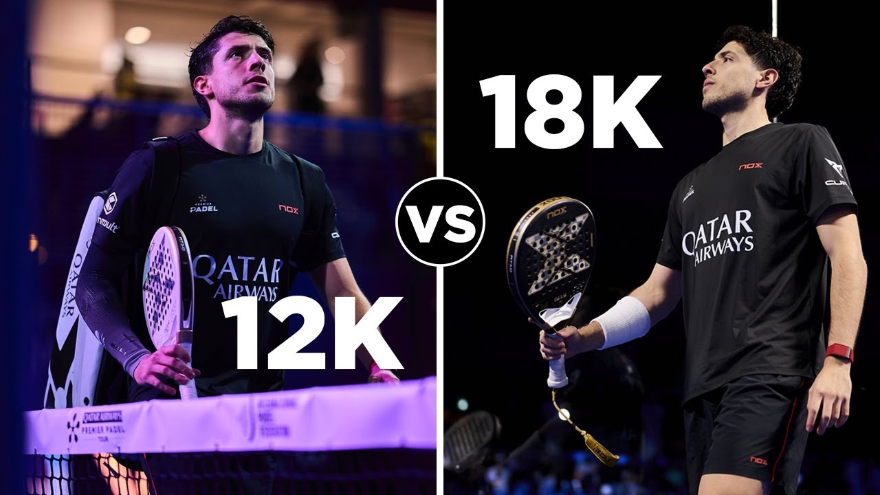 NOX-AT10-12K-versus-NOX-AT10-18K-two-rackets-built-for-different-styles