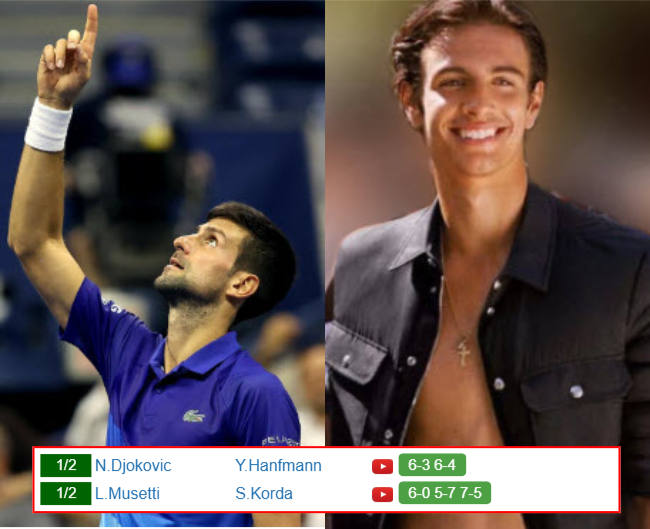 ATHENS RESULTS. Novak Djokovic, Lorenzo Musetti win, Sebastian Korda lost Novak Djokovic Lorenzo Musetti who win info