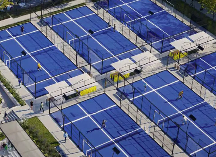 The FIP Silver is held in San Diego as padel continues to gain popularity in the US. Padel-N9NE-courts