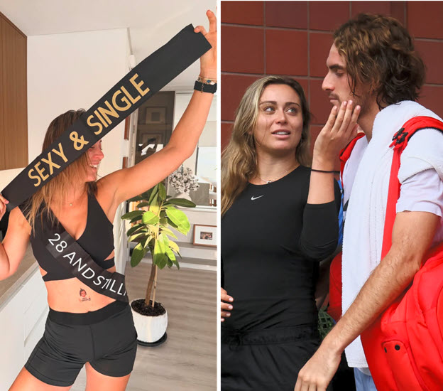 Paula Badosa confirms she is ‘sexy and single’ after split with boyfriend Stefanos Tsitsipas Paula Badosa Confirms She Is ‘sexy And Single’ After Split With Stefanos Tsitsipas