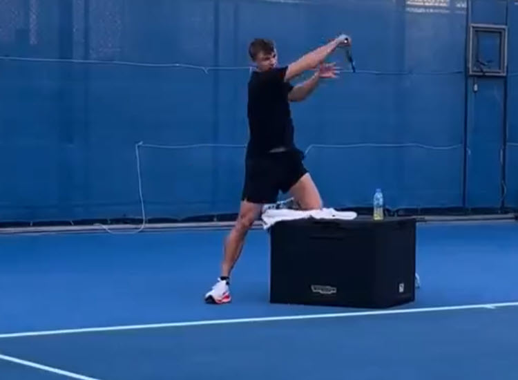 Holger Rune shares positive update on Achilles recovery with fans Rune