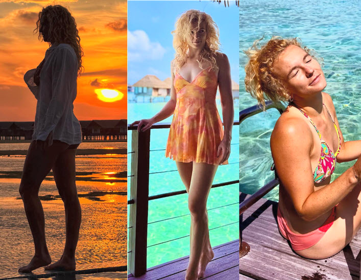Siniakova In A Bikini