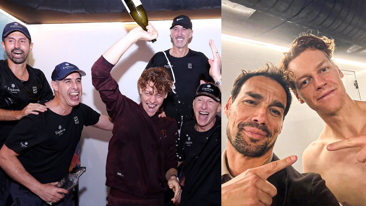 Sinner And Fognini Share All Locker Room Celebration Moments After Winning Nitto Atp Finals 2025 Sinner-and-Fognini-share-all-locker-room-celebration-moments-after-winning-Nitto-ATP-Finals-2025