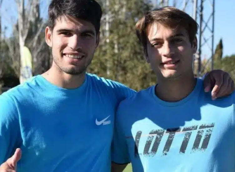 Alcaraz to begin preseason training with Cobolli Alcaraz Cobolli