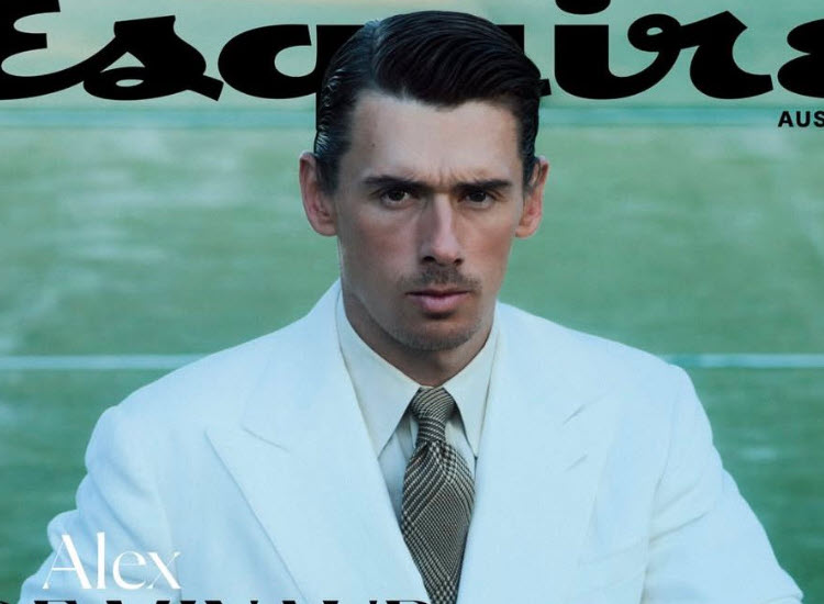 Alex De Minaur Features On The Front Cover Of Esquire