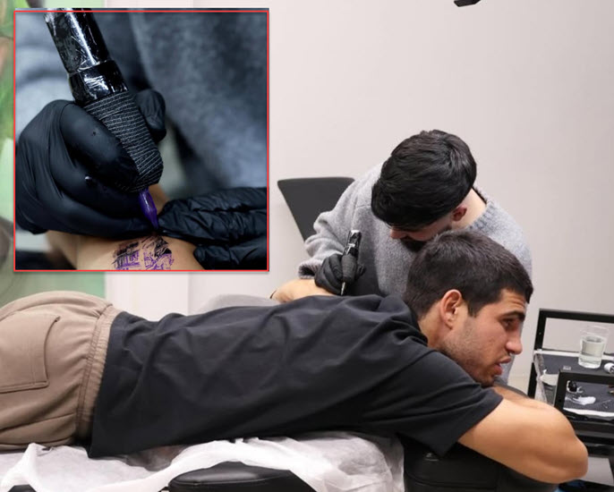 Carlos Alcaraz Celebrates Us Open Victory With New York Inspired Tattoo