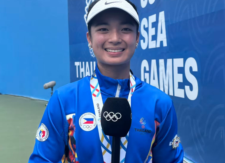 Filipina tennis star Alexandra Eala ends 2025 season with historic SEA Games triumph. Eala Gold Medal