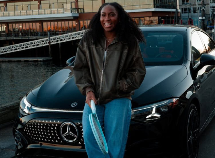 Coco Gauff ends 2025 with Mercedes-Benz partnership and highest-paid player recognition Gauff Mercedes