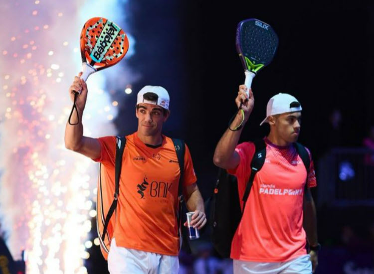 PADEL. Juan Lebron remains focused on being the best in the world. Lebron