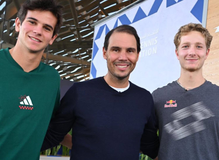 Rafael Nadal Encourages Jodar And Landaluce After Their Next Gen Finals Campaigns