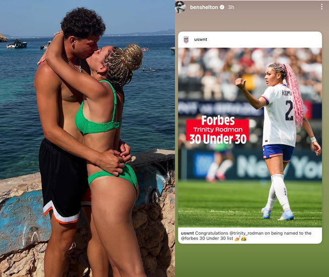 Shelton And Girlfriend