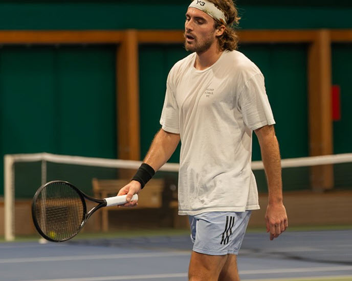 Stefanos Tsitsipas Settles On The Babolat Pure Aero 98 For The New Season.