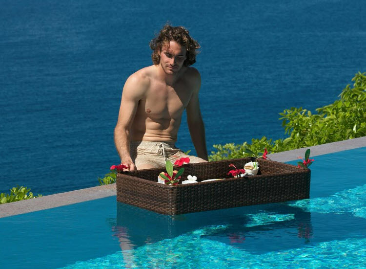 Tsitsipas shares holiday moments at the Indian Ocean with great pictures on Instagram Tsitsipas