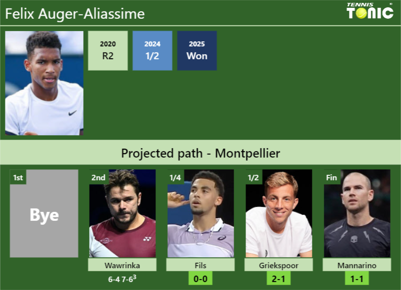 Felix Auger-Aliassime Stats info