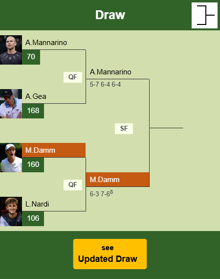 Martin Damm Draw info