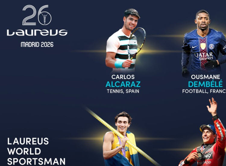 Alcaraz and Sinner nominated for Laureus best athlete award 2026 Alcaraz And Sinner