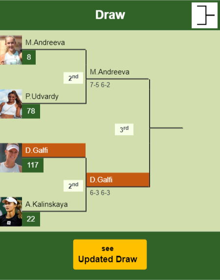 Dalma Galfi Draw info