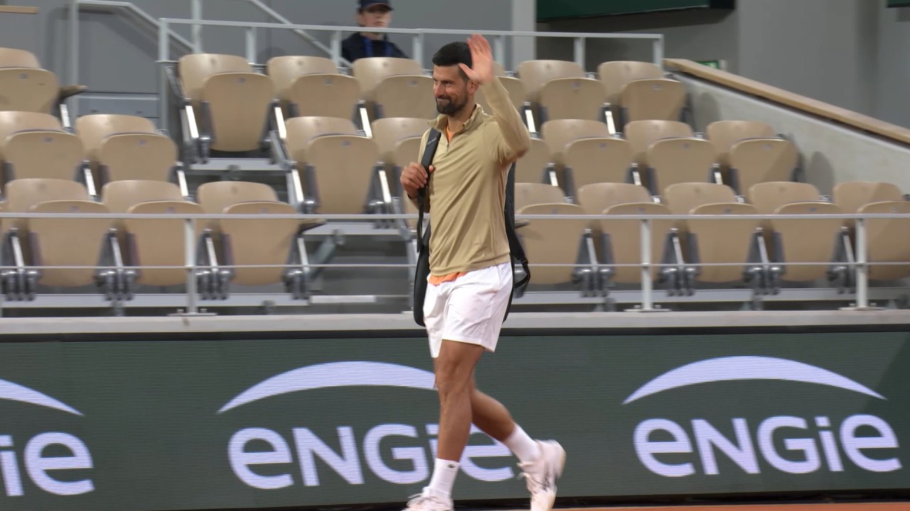 Djokovic opens his Roland-Garros campaign with Zverev in first practice Djokovic-opens-his-Roland-Garros-campaign-with-Zverev-in-first-practice