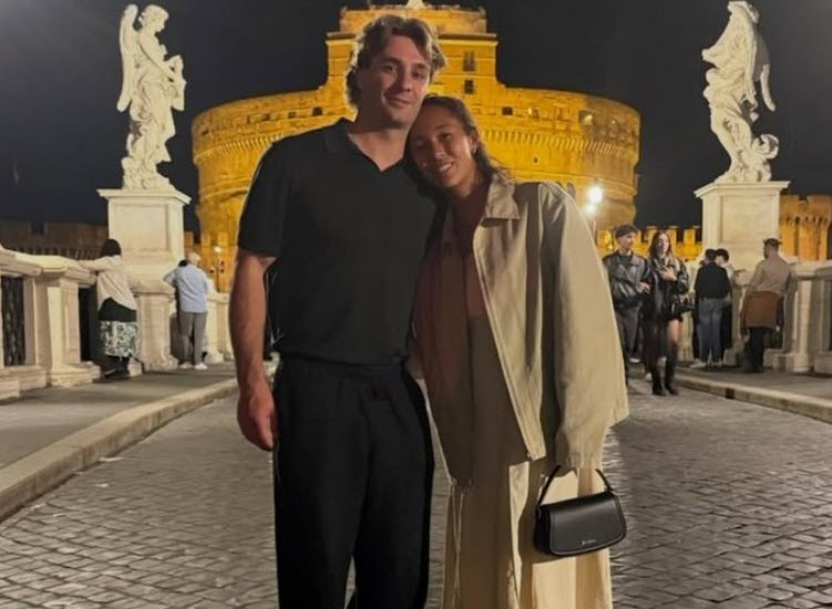 Leylah Fernandez And Boyfriend Vincent Boily Share New Photo In Rome