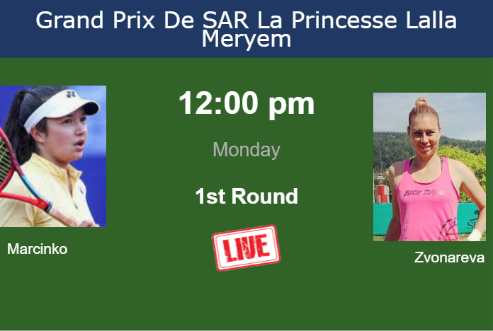 Monday Live Streaming Petra Marcinko vs Vera Zvonareva