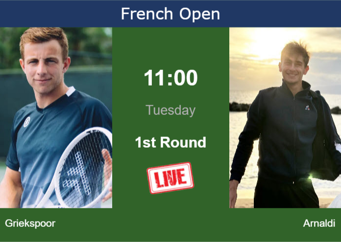 Monday Live Streaming Tallon Griekspoor Vs Matteo Arnaldi Monday Live Streaming Tallon Griekspoor vs Matteo Arnaldi