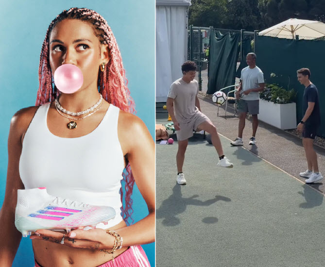 Ben Shelton shows soccer skills at Wimbledon following his girlfriend Trinity Rodman example Ben Shelton Shows Soccer Skills At Wimbledon With Trinity Rodman Connection