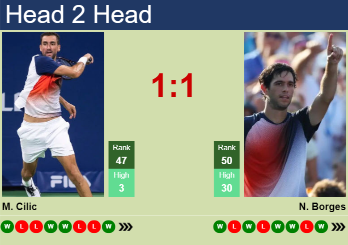Marin Cilic vs. Nuno Borges Libema Open