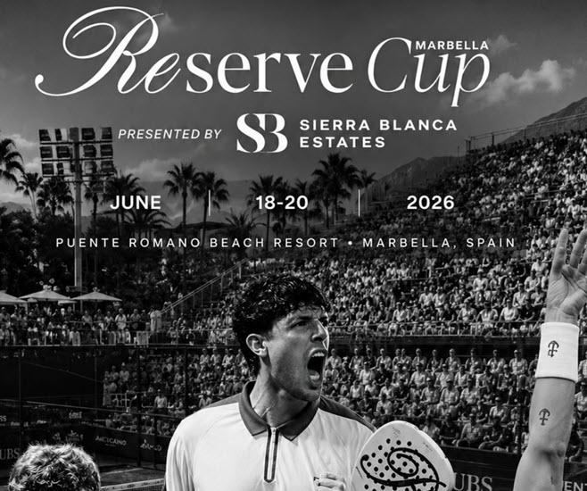 PADEL. Reserve Cup Marbella 2026 returns with expanded format with Coello, Tapia, Galan, Yanguas, Nieto, and Garrido. Reserve-Cup-Marbella-2026-returns-with-historic-womens-draw
