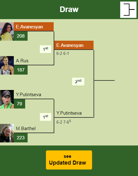 Elina Avanesyan Draw info