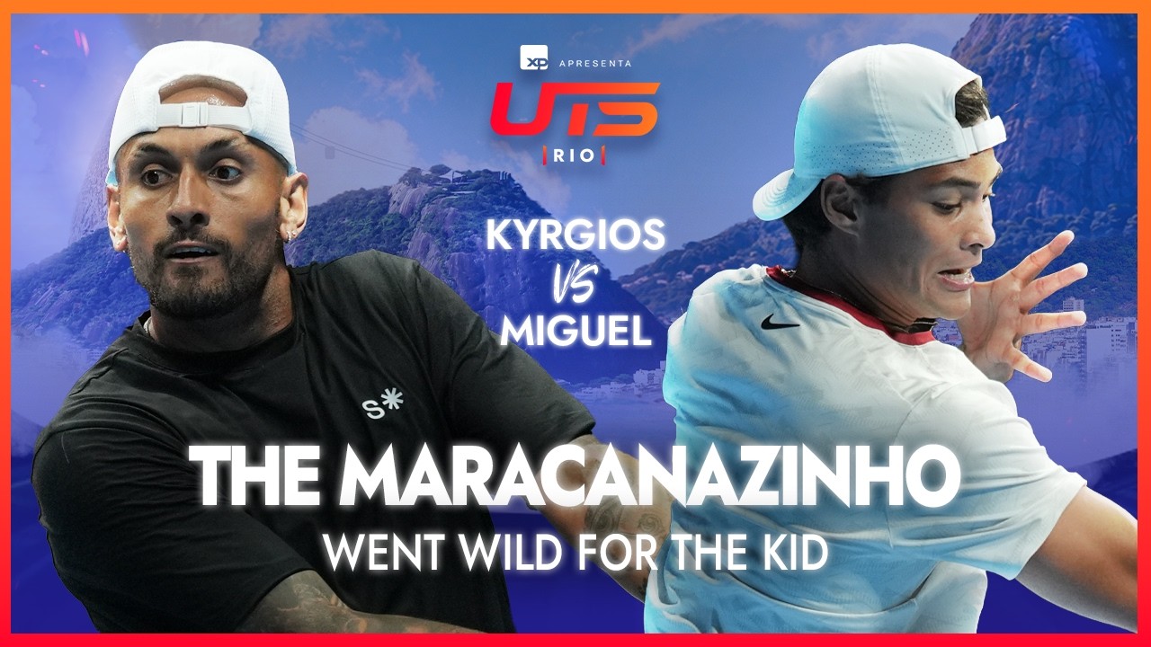 Guto Miguel stuns Nick Kyrgios in UTS Rio sudden death Guto-Miguel-stuns-Nick-Kyrgios-in-UTS-Rio-sudden-death