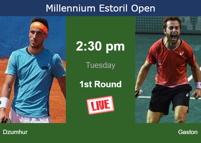 Monday Live Streaming Damir Dzumhur vs Hugo Gaston