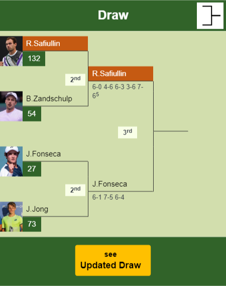 Roman Safiullin Draw info