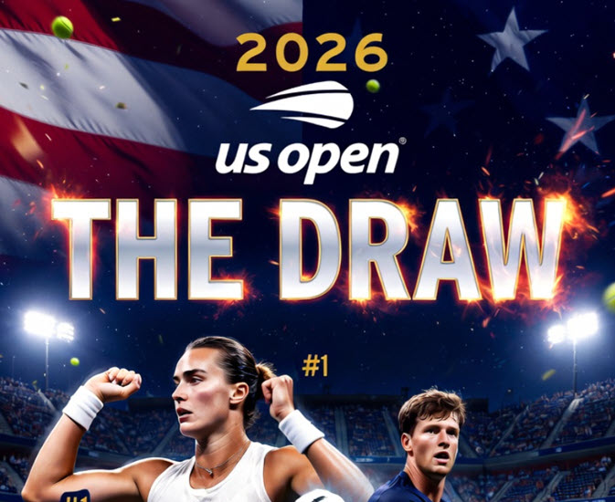 Us Open Singles Draws To Be Revealed On August 27